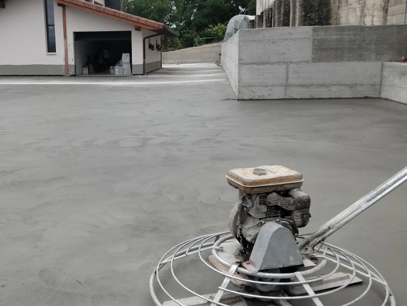 Acabados de hormigón pulido fratasado en Vitoria-Gasteiz
